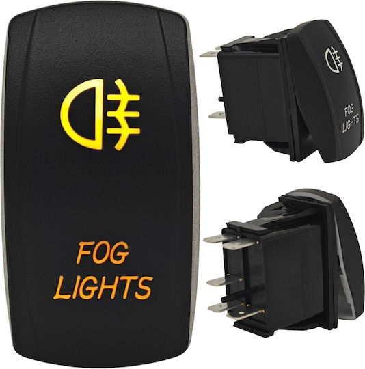12-24v On Off Fog Light Switch Led Push Button