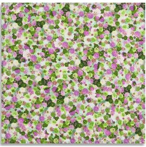 Tablecloth Linen Set 4pcs Towels Purple/pink/green 50x50cm