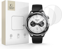 Tech-Protect Glass Fit+ Tempered Glass for the Xiaomi Watch S4 47mm 2pcs Tech-Protect Glass Fit+ Tempered Glass for the Xiaomi Watch S4 47mm 2pcs