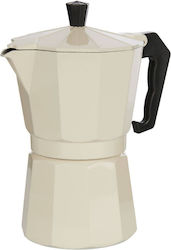 Newest Μπρίκι Espresso 3cups Μπεζ Λευκό Newest Μπρίκι Espresso 3cups Μπεζ Λευκό