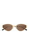 Gucci Women's Sunglasses with Gold Metal Frame GG1853S 003
