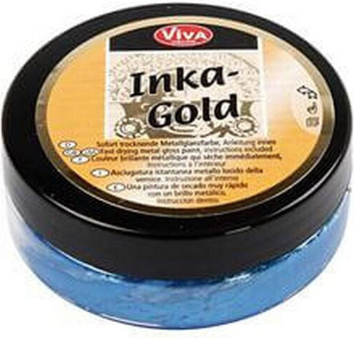Inka Gold 50гр Синьо Стомана Steel Blue