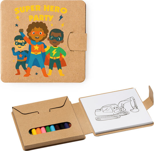 Kinder Geschenk Agenda Super Hero Party