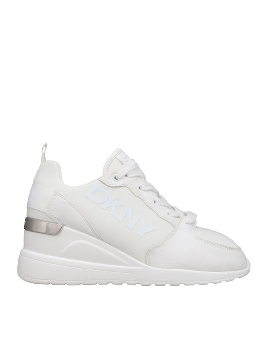 DKNY Cait Γυναικεία Sneakers Wht