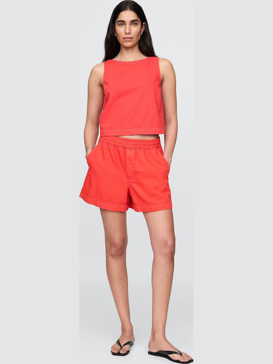 GAP Γυναικείο Τζιν Σορτς Tomato Sauce Red