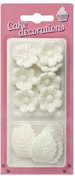 Rose Decor Διακοσμητικά Πέταλα Λουλουδιού Λευκά