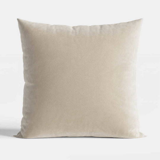 Markizeta Μαξιλαροθήκη Light Beige 40x40εκ.