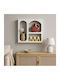 Shelf Wall Matte Grey 45x8x45cm
