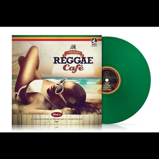 V A Vintage Reggae Cafe Vol.1 Green 1 Vinyl