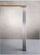 Square Table Furniture Leg 60x60x710mm Silver 244-263r177104