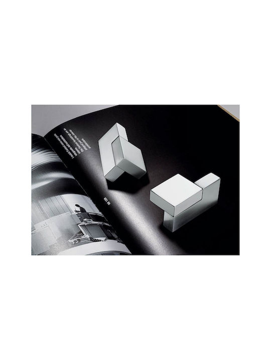 Buton Mobilier Colombo F501 Dx Cromosat Cromă