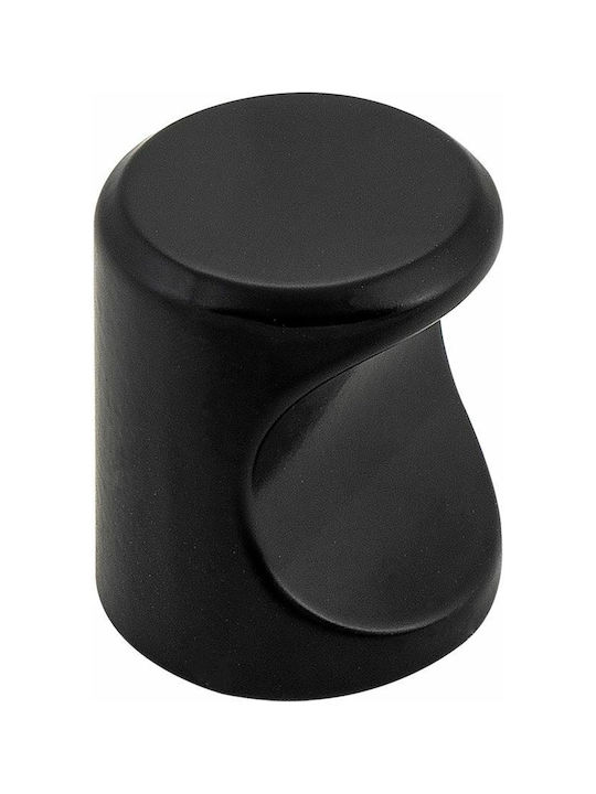 Möbelgriff Viometale Φ25mm Schwarz Matt Vio 01.153/25.k4