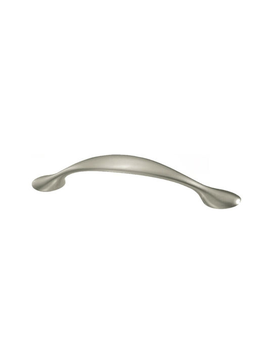 Viometale 05.44 Nickel Matte Furniture Handle 96mm