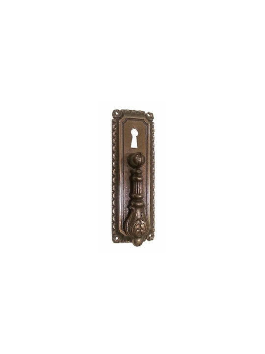 Knob Hanging Wardrobe Keyhole 100x30mm Mandelli S948