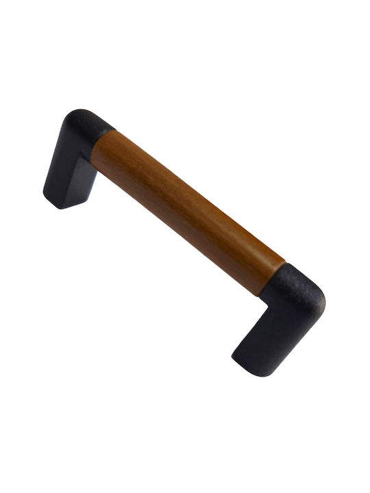 Mâner Italian Pentru Mobilă Eureka 11679-064-lef1 Negru Mat Lemn Dimensiune 6,4cm Mâner Italian Pentru Mobilă Eureka 11679-064-lef1 Negru Mat Lemn Dimensiune 6,4cm