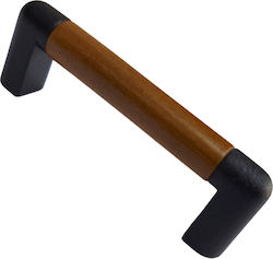 Италианска Дръжка За Мебели Eureka 11679-064-lef1 Черно-матово Дърво Размер 6,4см Италианска Дръжка За Мебели Eureka 11679-064-lef1 Черно-матово Дърво Размер 6,4см