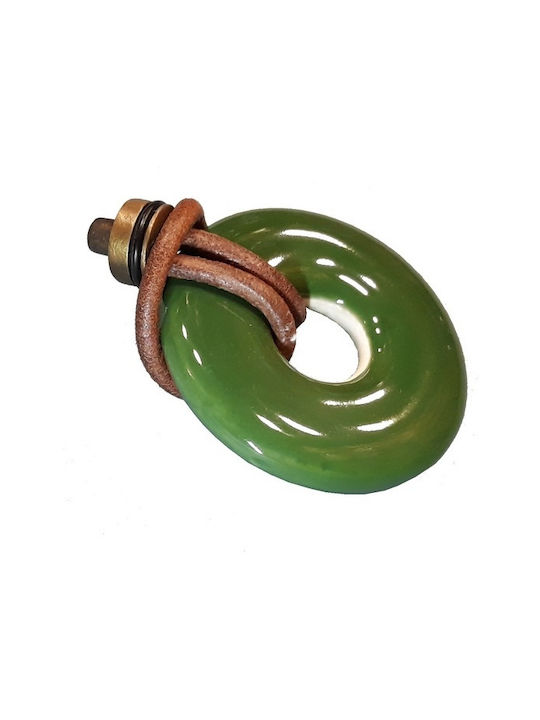 Kleiderhaken Hängender Ring Porzellan Grüne Φ55 Basis Antik Tmc 4000-40-010