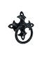 Furniture Knob Hanging Rei 3542 Black Forged 65mm
