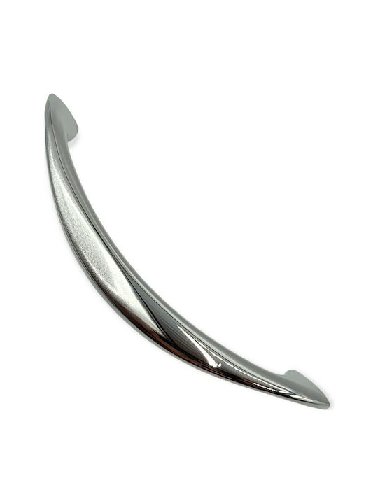 Italienischer Möbelgriff Valli&Valli 4810-160-ino1 Chrom Hochglanz Maße 16,0cm