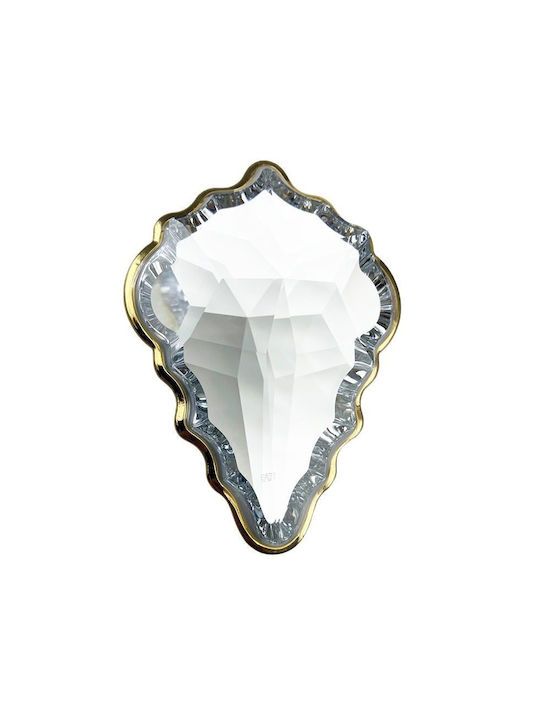 Möbelgriff Bosetti Marella 24274 Bagno Gold Kristall Swarovski 7x4,6x3,2cm