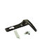 Door Handle Rosette Black Hephaestus X403
