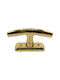 Italienischer Messing-Fenstergriff Mandelli 4766-oro1 Gold Glänzend Maße 105 × 29 × 55 Mm