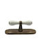 Italienischer Bronze Fenstergriff Mandelli 4760-brz1 Bronze Maße 164×39×70 Mm