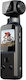 K2 128GB Action Camera 4K Ultra HD με Οθόνη 1.3" και Wi-Fi Μαύρη
