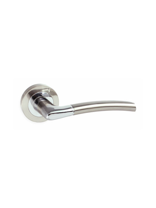 Door Handle 224 Perfect Matte Nickel Right Piece for Front Door
