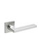 Door Handle Rosette Finetto Art.842056 121 5x50mm Satin Stainless Steel Pair Sliding Door 243-842a056bsn-Pair Sliding Door