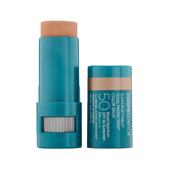 Colorescience Sunforgettable Total Protection Αδιάβροχο Αντηλιακό Λάδι Χειλιών SPF50 με Χρώμα 9gr