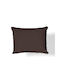 Oritex Μαξιλαροθήκη Chocolate Brown 50x60εκ.