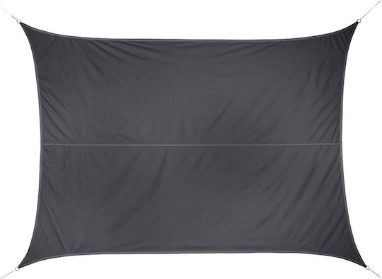 Hesperide Ορθογώνιο Πανί Σκίασης Γκρι 3x4m 180gr/m²