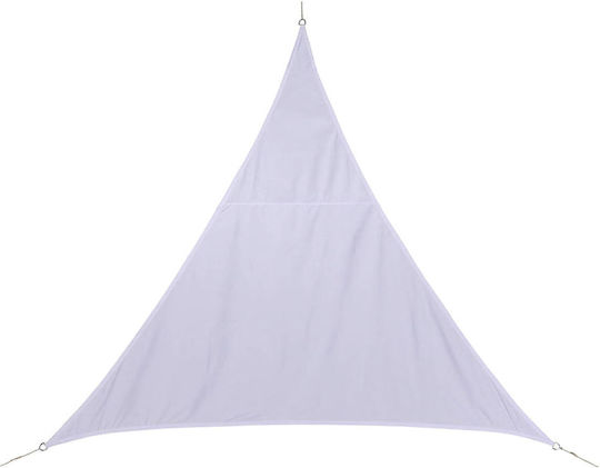 Hesperide Τρίγωνο Πανί Σκίασης Λευκό 4m 180gr/m²