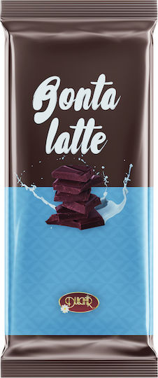 Bontalatte 100g Milk Chocolate Gluten Free Palm Oil Free