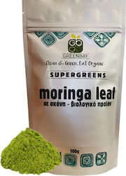 Pulbere de Frunze de Moringa Oleifera 100g Green Bay Pulbere de Frunze de Moringa Oleifera 100g Green Bay