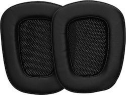 Set 2 Kwmobile Perne Pentru Urechi Logitech G933/g633 Piele Sintetică Neagră 60362.01