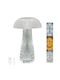 Touch 3 Colors Lighting Crystal Light Decorative Lamp Transparent