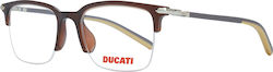 Eyeglasses Ducati Man Da1003-52100 Lens Bridge Temple 52 19 145 Mm