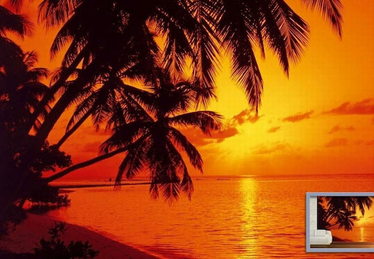 Ταπετσαρία Τοίχου Tropical Sunset Closeup 366x254εκ