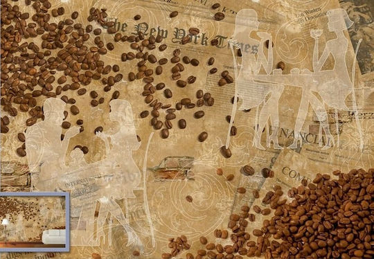 Ταπετσαρία Τοίχου Coffee Time 366x254εκ