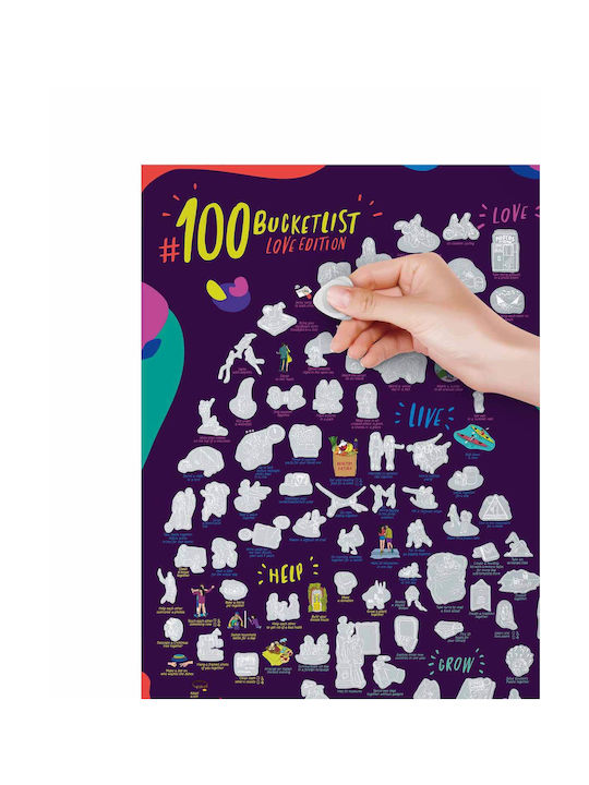 Poster Bucketlist Love Edition Dimensiuni 40x60 Ex Mygreekgames
