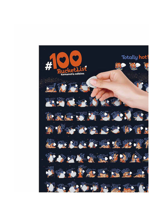 Poster #100 Bucketlist Kamasutra Edition Dimensiuni 60x40 Cm Mygreekgames