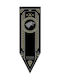 Wanddekoration House Stark Game of Thrones Flag House Stark Game of Thrones 48 x 1,50 Kunststoff