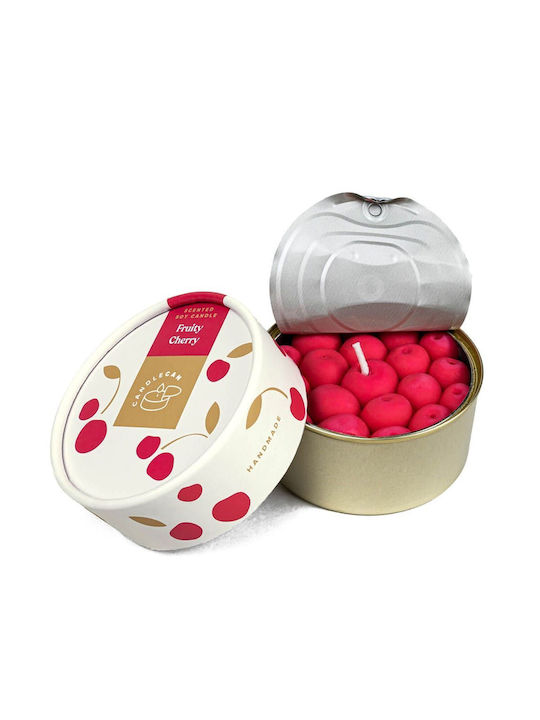Aromatic Fruity Cherry Candle 10x10x5.5cm Hand Plant Candle
