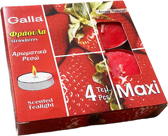 Ароматични Резо Maxi Ягода 4 Бройки Galla Ароматични Резо Maxi Ягода 4 Бройки Galla
