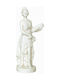 Dimitra Statuette aus Alabaster Weiß 17cm