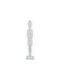 Cycladic Statuette Female Figure Statue Alabaster White 38cm
