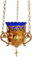 Candelabru Bronz Cupa Lumânare 9 cm