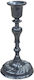 Kleiner Metallischer Kerzenleuchter 110/50mm Schwarze